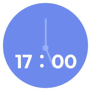 17：00